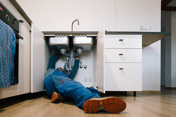 Professional Drain Cleaning technician working in Napoleonville, LA
